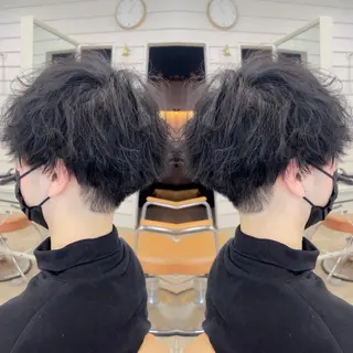 メンズ 塚本/豊橋メンズ特化 パーマ、ヘッドスパのヘアスタイル