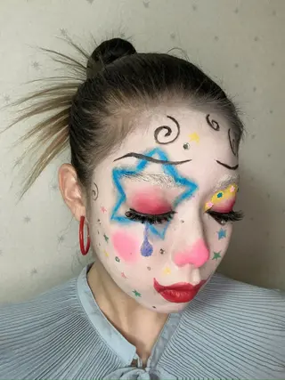 デザインカラー🌈 メイク💄ヒカリ🌟のヘアスタイル
