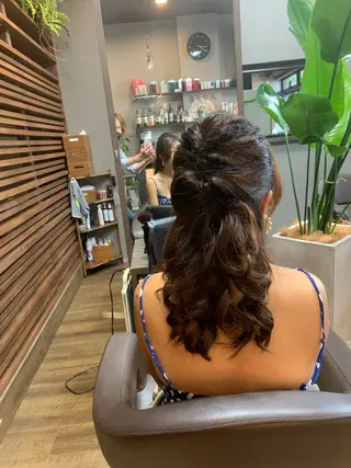 ミディアム ♣︎Rikitake Yasu ✂︎のヘアスタイル