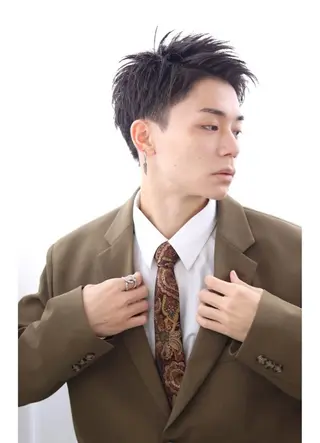 メンズ 鈴畑 皓平のヘアスタイル