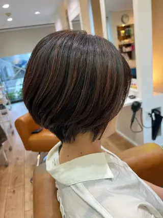 ショート cyan Amiのヘアスタイル