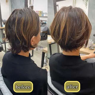 ショート Bolge所属・黒田 優衣のヘアスタイル