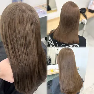 セミロング カラー ブリーチなし/レイヤ ー特化🌈Tommyのヘアスタイル