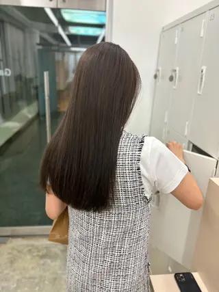 ロング カラー 肌に馴染むカラー 梅田・増田のヘアスタイル