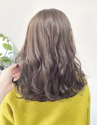 セミロング カラー ヘアアレンジ ひなの .のその他イメージ