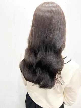 ロング カラー パーマ ヘアアレンジ 名古屋駅/トップス タイリスト/大黒拓哉のヘアスタイル