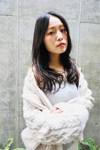 ロング 艶美髪マスター 店長✂︎YUKKEのヘアスタイル