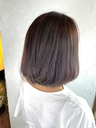 ミディアム 清水 美雪のヘアスタイル