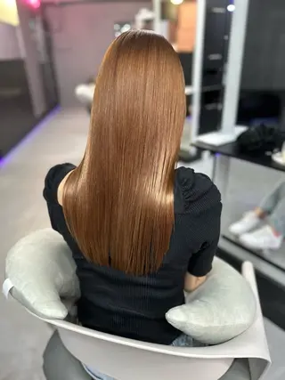 セミロング プルエク/clana ♡marinのヘアスタイル