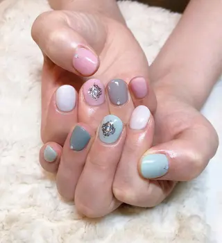 ネイル 東 千夏のネイルデザイン