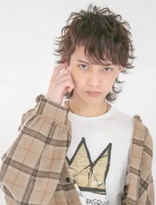 パーマ メンズ カラー/カット toshikiのヘアスタイル