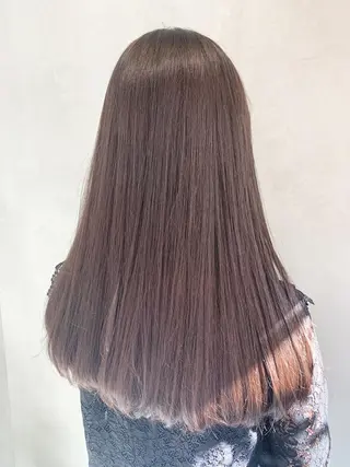 セミロング カラー ヘアアレンジ ミニボブ/ブリーチ 🌈MISATOのヘアスタイル