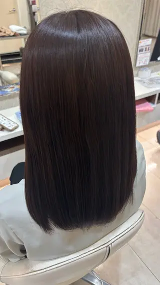 ロング カラー 星 🌟のヘアスタイル