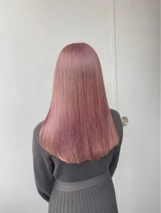 ロング カラー パーマ ヘアアレンジ メンズ 【縮毛矯正ブリーチ】 MANATO🌈のヘアスタイル