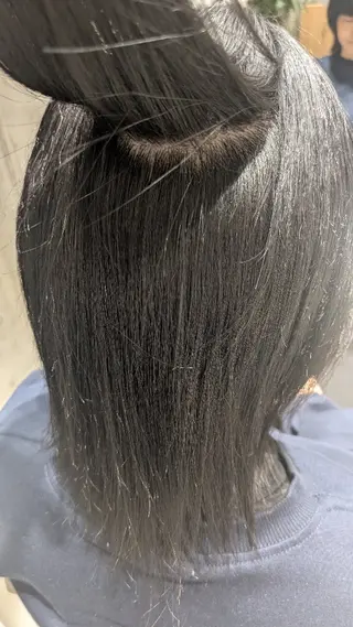 縮毛矯正💕艶カラー 金川萌萌のヘアスタイル