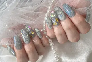 ネイル bijou nails 蓮のネイルデザイン