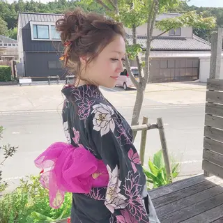 ヘアアレンジ 糸賀 史織のマツエク・マツパデザイン