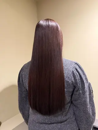 ロング カラー ユイナ/ハイトーン /透明感カラー🫧のヘアスタイル