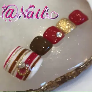 ネイル 小尾 栞のネイルデザイン