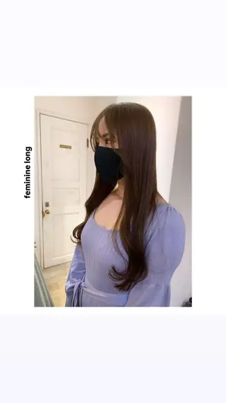 ロング カラー hiro【沿線で叶う 似合わせhair】のヘアスタイル