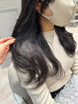 カラー 小野 明日香のヘアスタイル