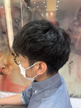 パーマ メンズ ASAMI /MaisonINEのヘアスタイル