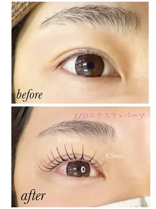 マツエク・マツパ Hirayama Hitomiのマツエク・マツパデザイン