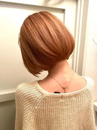 ショート カラー Pia ツボイ ケイタのヘアスタイル