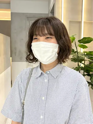 パーマ 艶感/ナチュラル 🩵amiのヘアスタイル