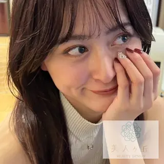 ネイル 韓国/ヌーディー系 ネイル自由が丘のネイルデザイン