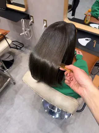 セミロング 髪質改善/艶髪特化 /透明感✨️こうめいのヘアスタイル