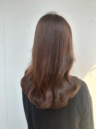 ロング カラー DAIKIベージュ 🍂レイヤーカットのヘアスタイル