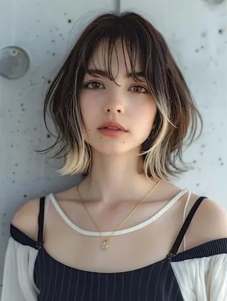 ショート カラー LOOP hairのヘアスタイル