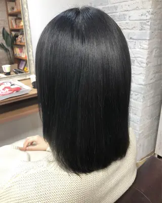 ミディアム カラー ヘアアレンジ 遠藤 拓馬のヘアスタイル