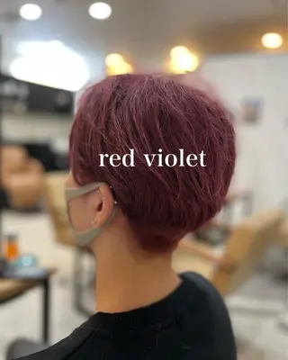 ショート カラー 和田 真弥のヘアスタイル