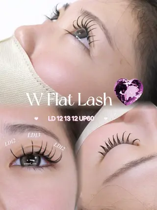 マツエク・マツパ ANRI 束感まつげ 専門ワンホン 西梅田のマツエク・マツパデザイン