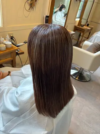 セミロング カラー reciel / rinaのヘアスタイル