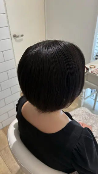 ミディアム カラー 似合わせ 顔周りYUUGAのヘアスタイル