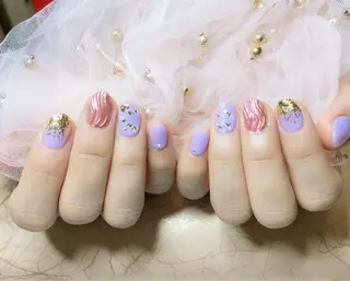 ネイル マジック ミラーのネイルデザイン