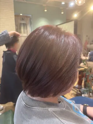 カラー Zipangu inspaiae 曳舟店所属・艶カラー🫧 推しカラー🧸楽歌のヘアスタイル