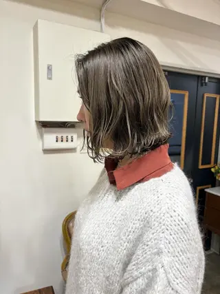 ミディアム カラー takada kohのヘアスタイル