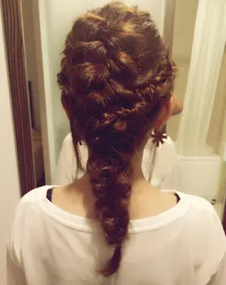 ヘアアレンジ 今中 小百合のヘアスタイル