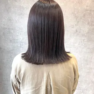セミロング カラー ヘアアレンジ 🌻あいり merci.🌻のヘアスタイル