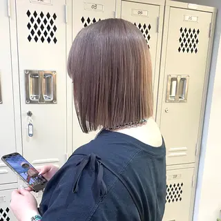 ショート カラー エクステ/大人可愛い カラー🩷RINAのヘアスタイル