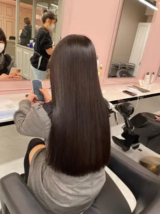 ロング カラー miu ⊹.˚のマツエク・マツパデザイン