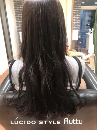 ロング カラー アザマ　ヤスカツ _rosso 川口のヘアスタイル