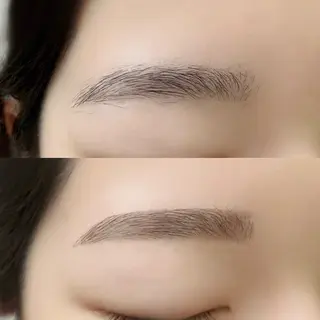 アイブロウ 1ka.🎀 avec amourのマツエク・マツパデザイン