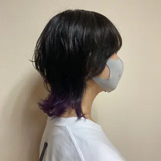 ミディアム NATURAL MOMOMIのヘアスタイル