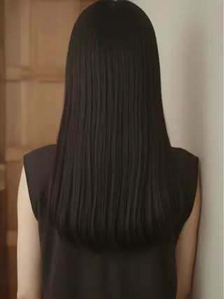 ロング カラー 中澤 來美のヘアスタイル