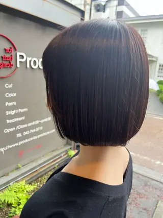 ショート ハイライト特化小澤 奈津美のヘアスタイル